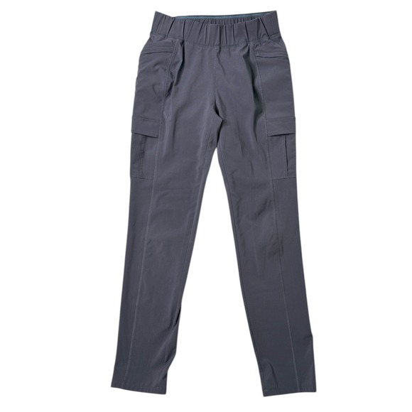 Eddie Bauer Pants - Eddie Bauer Womens Cargo Pant Gray Pull On Utility Hiking Outdoor Work